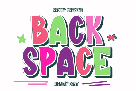 Back Space: A Creative Font for Fresh and Approachable Design
