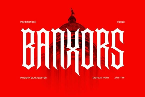 Banxors: The Black Metal Font for Aggressive Designs