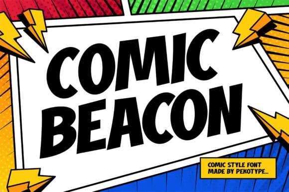 Comic Beacon: A Typeface with Retro Charm and Bold Impact