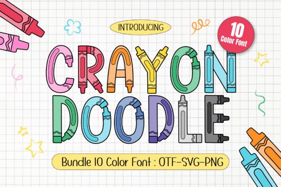 Crayon Doodle: A Whimsical Font for Creative Projects