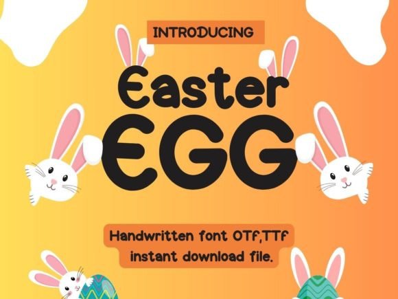 Easter Egg Font: A Whimsical Touch for Creative Projects