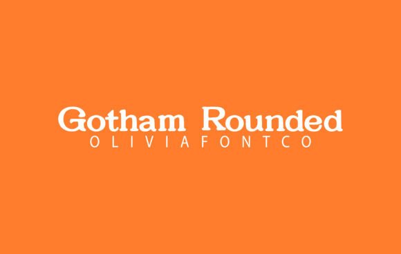 Gotham Rounded: Your Handwritten Font with a Modern Edge