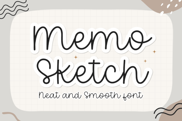 Memo Sketch: A Handwritten Font for Heartfelt Design