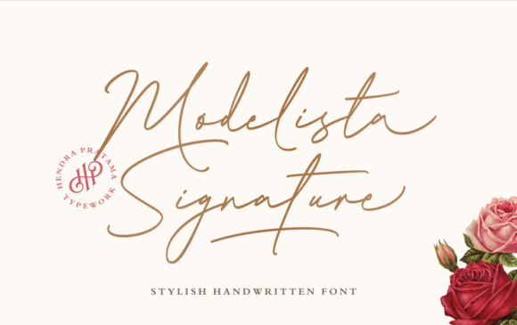Modelista: A Modern Calligraphy Typeface for Distinctive Design