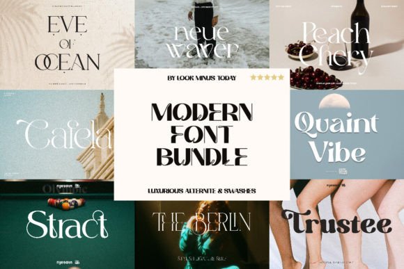 Modern Bundles: A Designerβs Toolkit for Stylish Serif Fonts