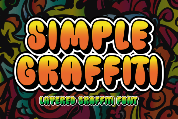 Simple Graffiti: The Bold Urban Typeface for Your Next Project