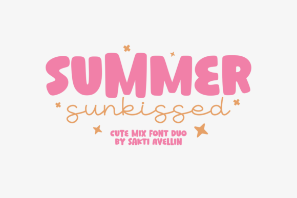Summer Sunkissed: The Handmade Font with Endless Charm