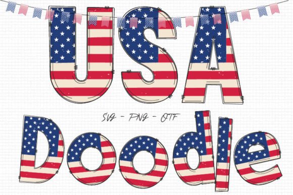 Usa Doodle: Infusing Playful Patriotism into Your Projects